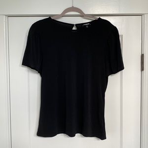 Express puff sleeve top, size XL new with tags